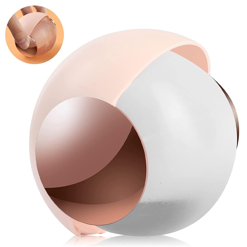 HANNEA Reusable Gel Lint Roller Ball, Sticky Washable lint Roller Portable Dog Cat Pet Hair Remover Tool for Clothes, Furniture, Pink HANNEA Reusable Gel Lint Roller Ball, Sticky Washable lint Roller Portable Dog Cat Pet Hair Remover Tool for Clothes, Furniture, Pink
